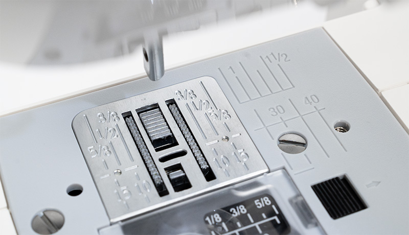 Janome DC1030 Needle Plate Guides